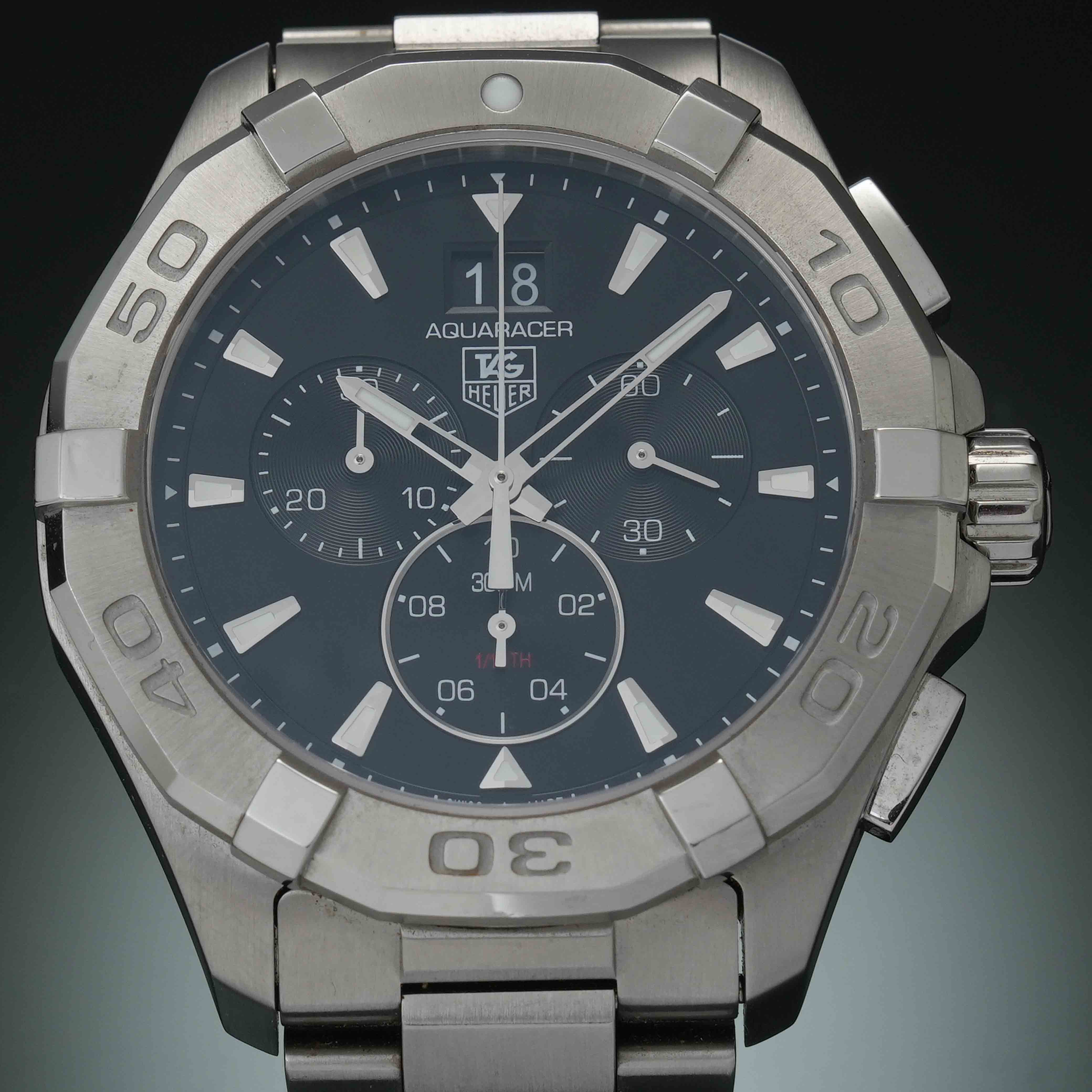 TAG Heuer(USED)태그호이어 아쿠아레이서 쿼츠 CAY1110-0